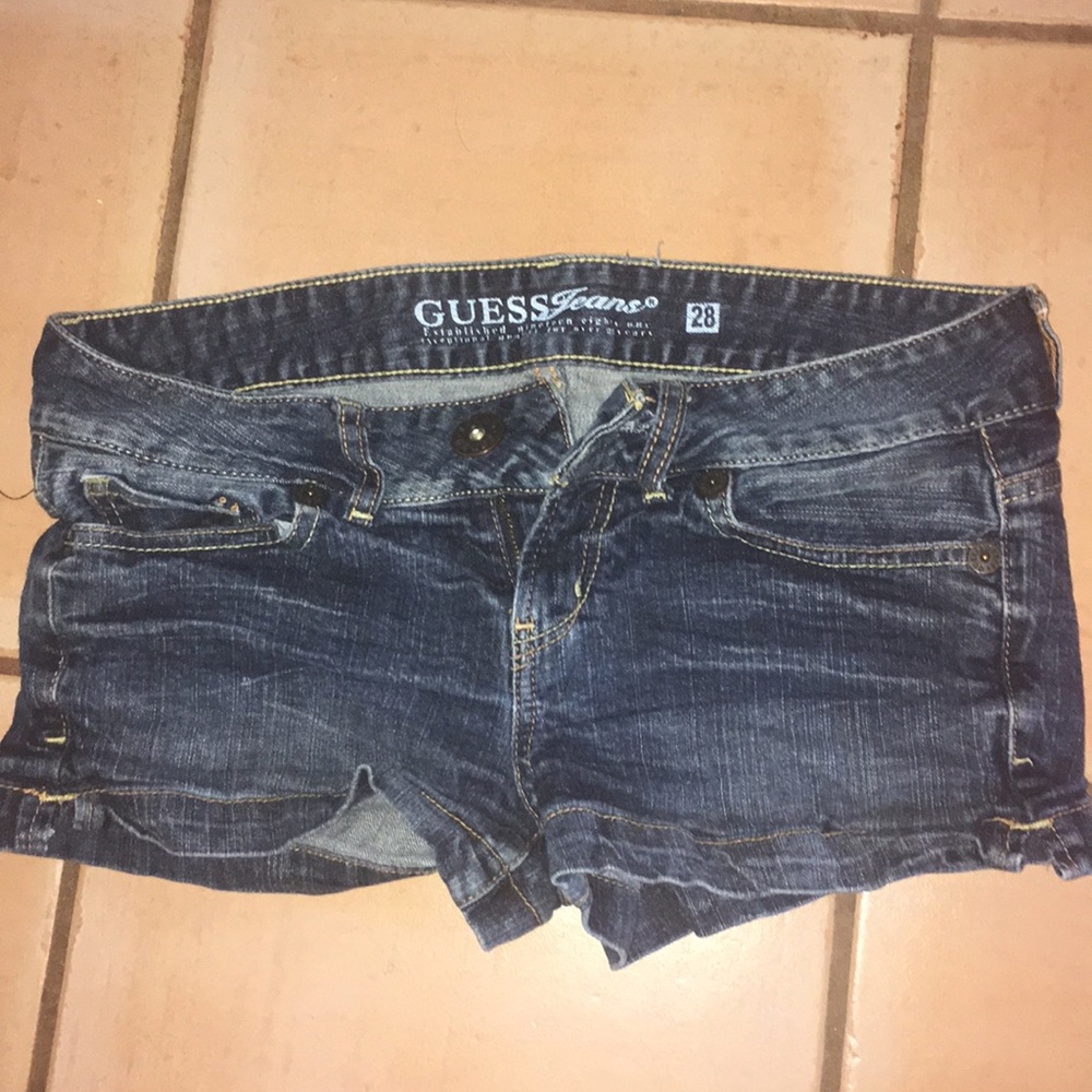 Guess jean shorts